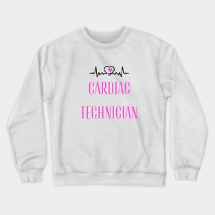 Gift for a Cardiac Tech Technician Crewneck Sweatshirt